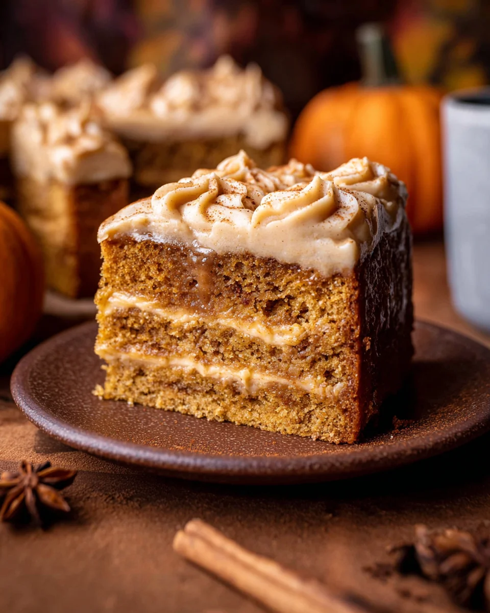 Pumpkin Spice Latte Cake