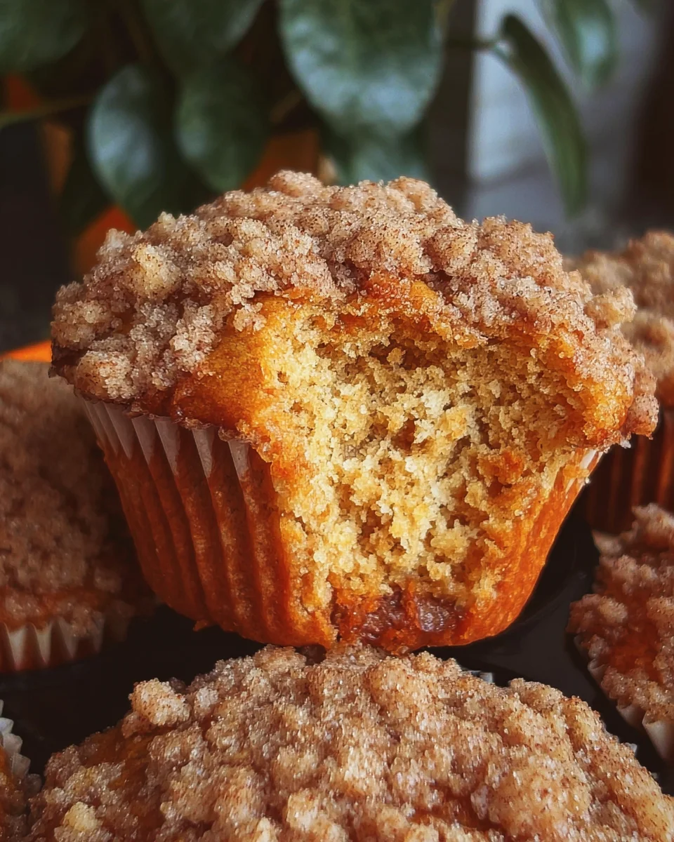 Pumpkin Streusel Muffins