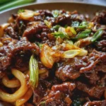 Simple Black Pepper Beef Udon