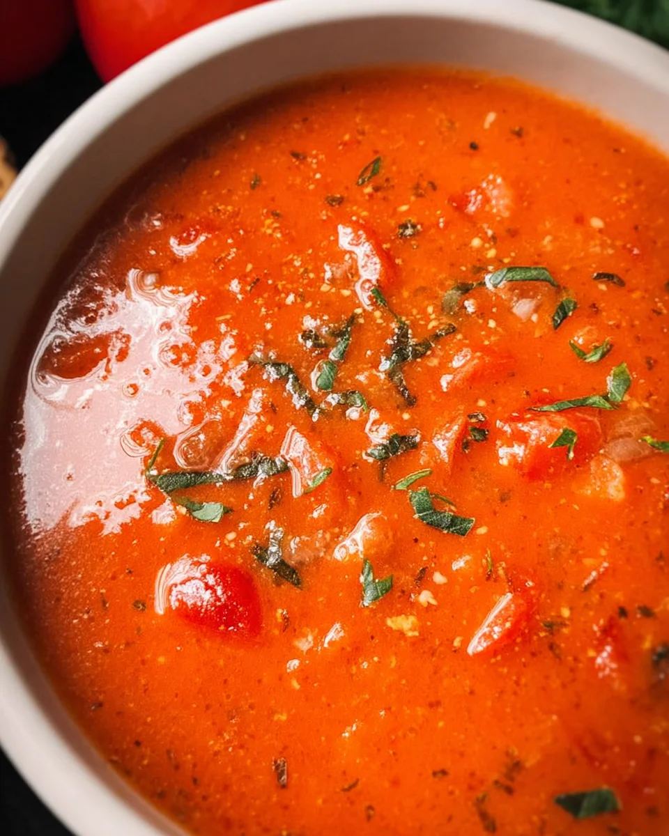Slow Cooker Tomato Soup