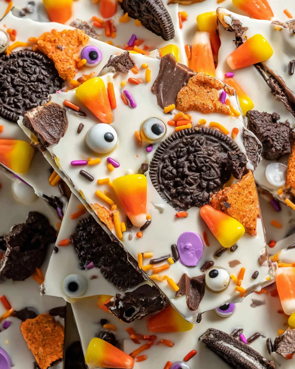 Spooky Halloween Oreo Bark 15 Spooky