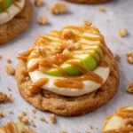 The Best Caramel Apple Cookies – Crumbl Copycat