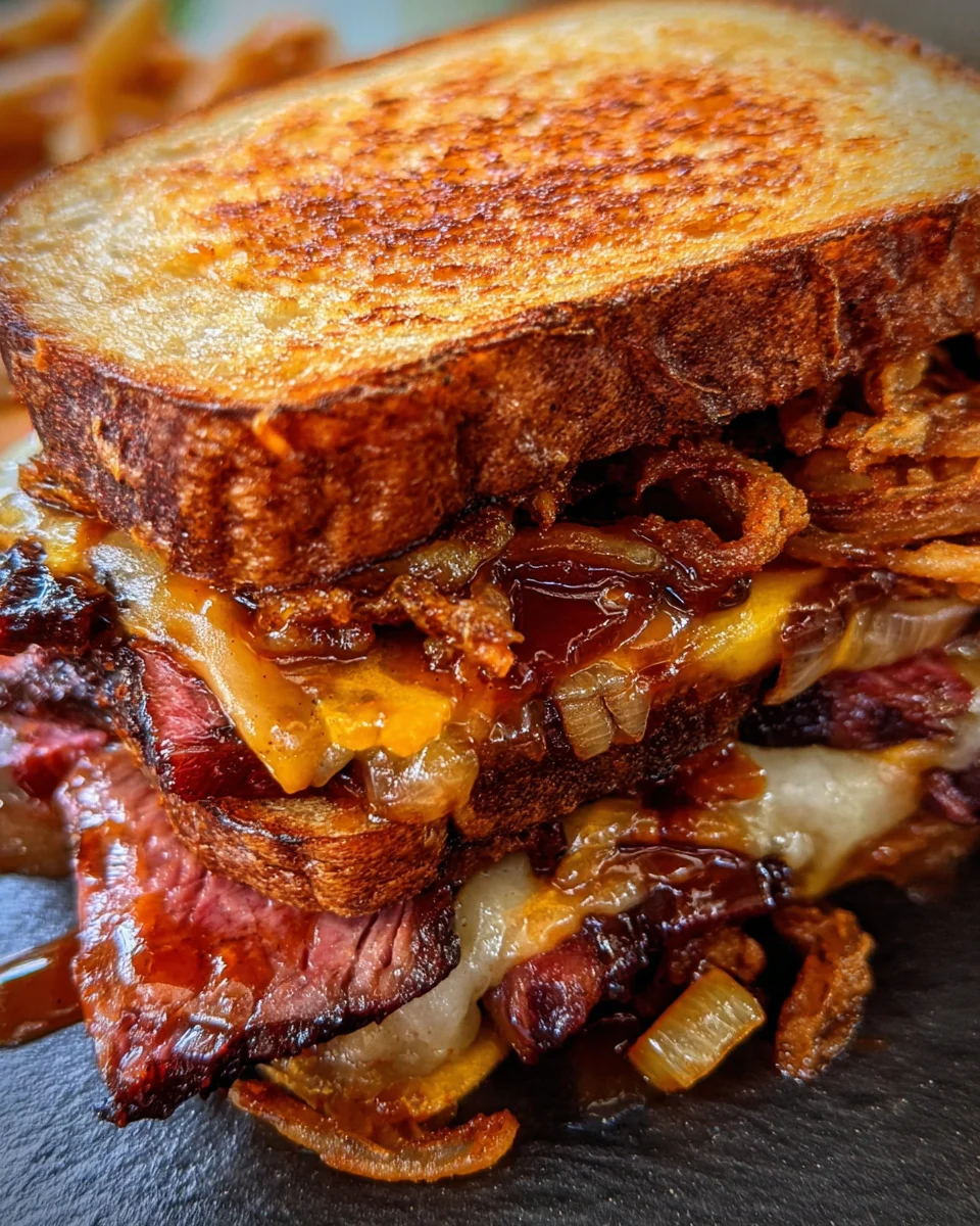 BBQ Brisket Melts 20 BBQ