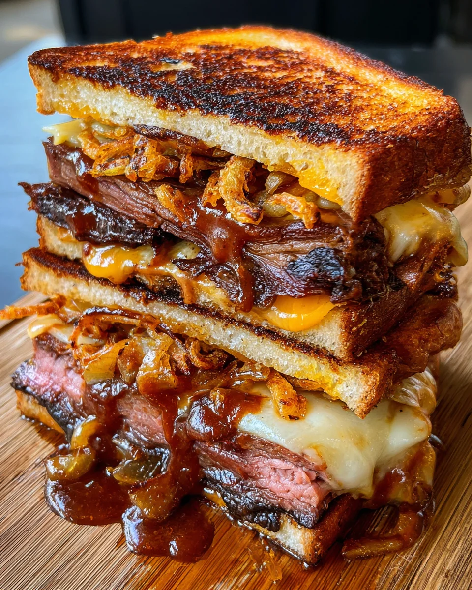 BBQ Brisket Melts 21 BBQ