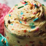 Birthday Cake Protein Cookie Dough