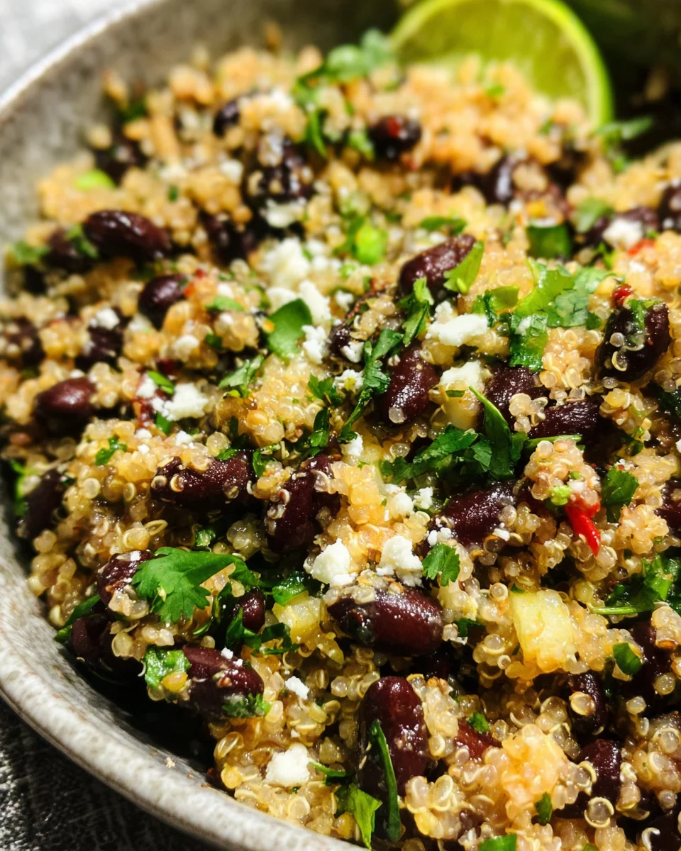 Black Bean Quinoa Salad Recipe 21 Black