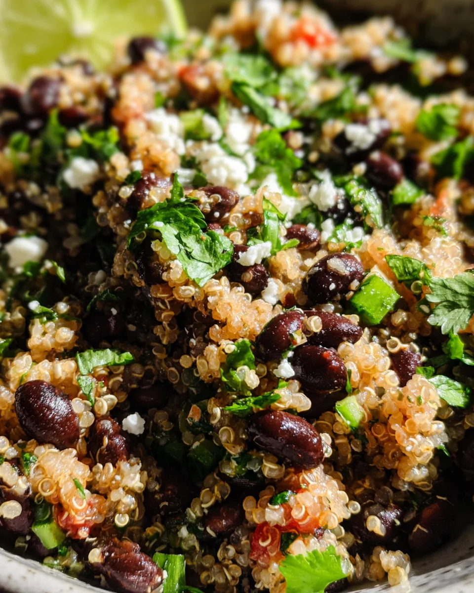 Black Bean Quinoa Salad Recipe 22 Black
