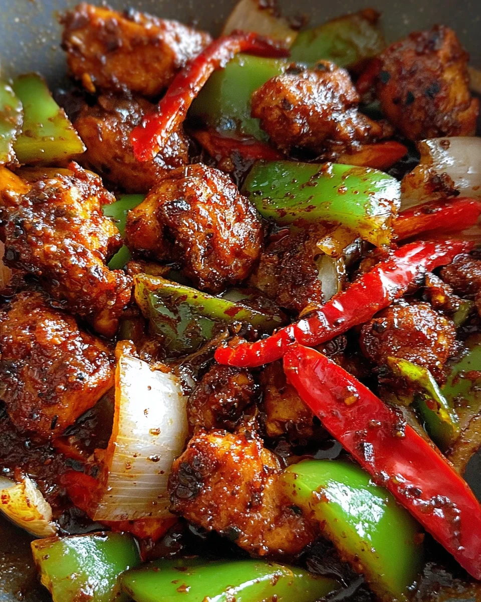 Black Pepper Chicken