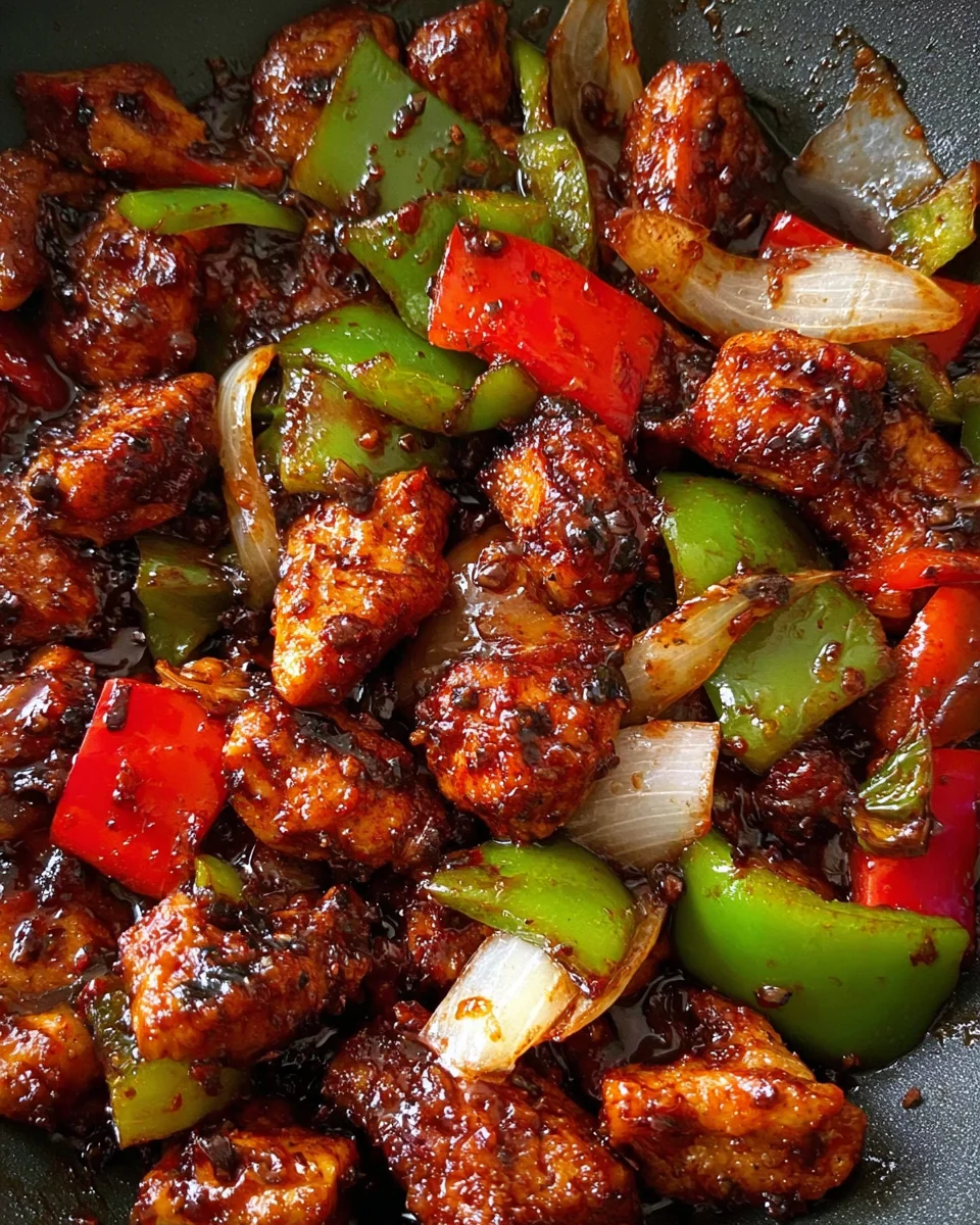 Black Pepper Chicken 21 Black