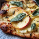 Brie and Apple Flatbread