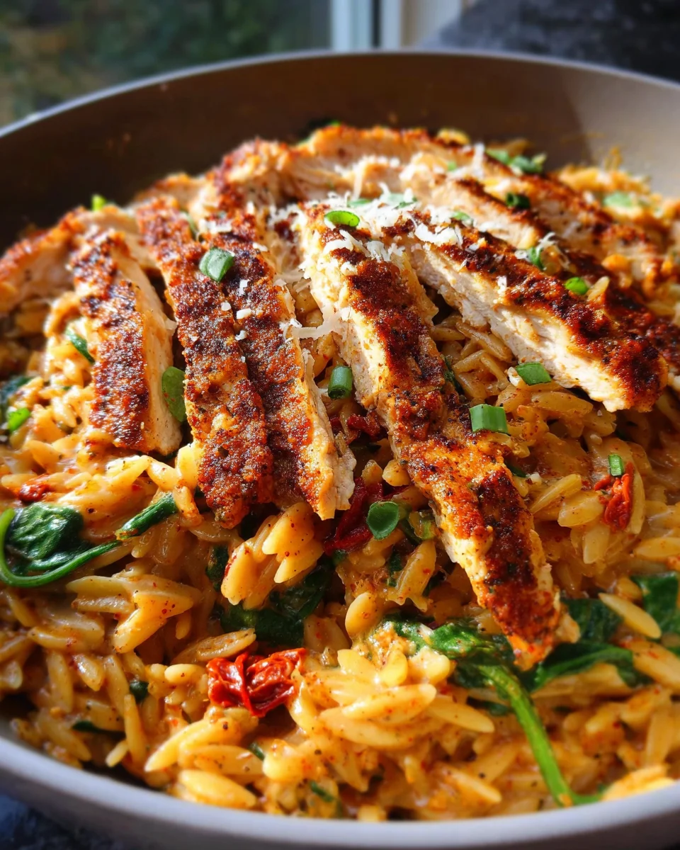 Cajun Chicken Orzo 27 Cajun Chicken Orzo