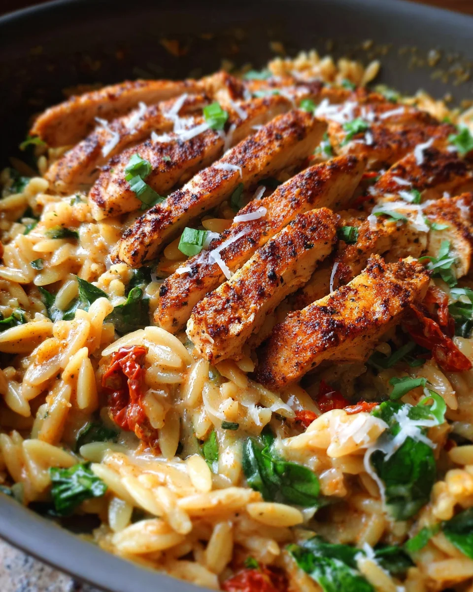 Cajun Chicken Orzo 25 Cajun
