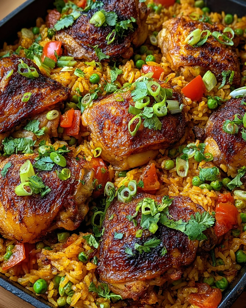 Caribbean Chicken and Rice 36 Caribbean