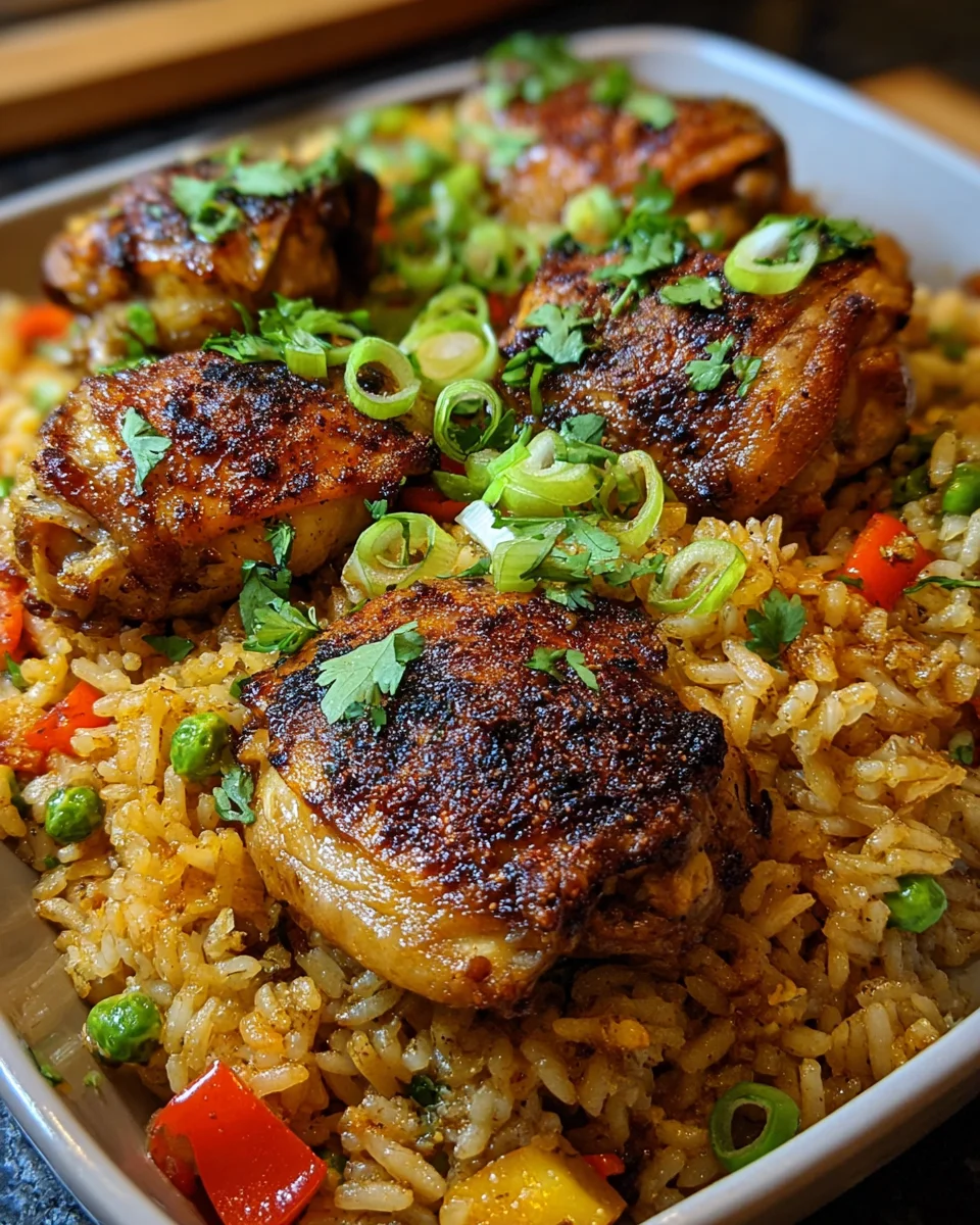 Caribbean Chicken and Rice 37 Caribbean