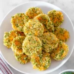 Cheesy Broccoli Quinoa Bites