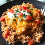 Cheesy Taco Rice Recipe