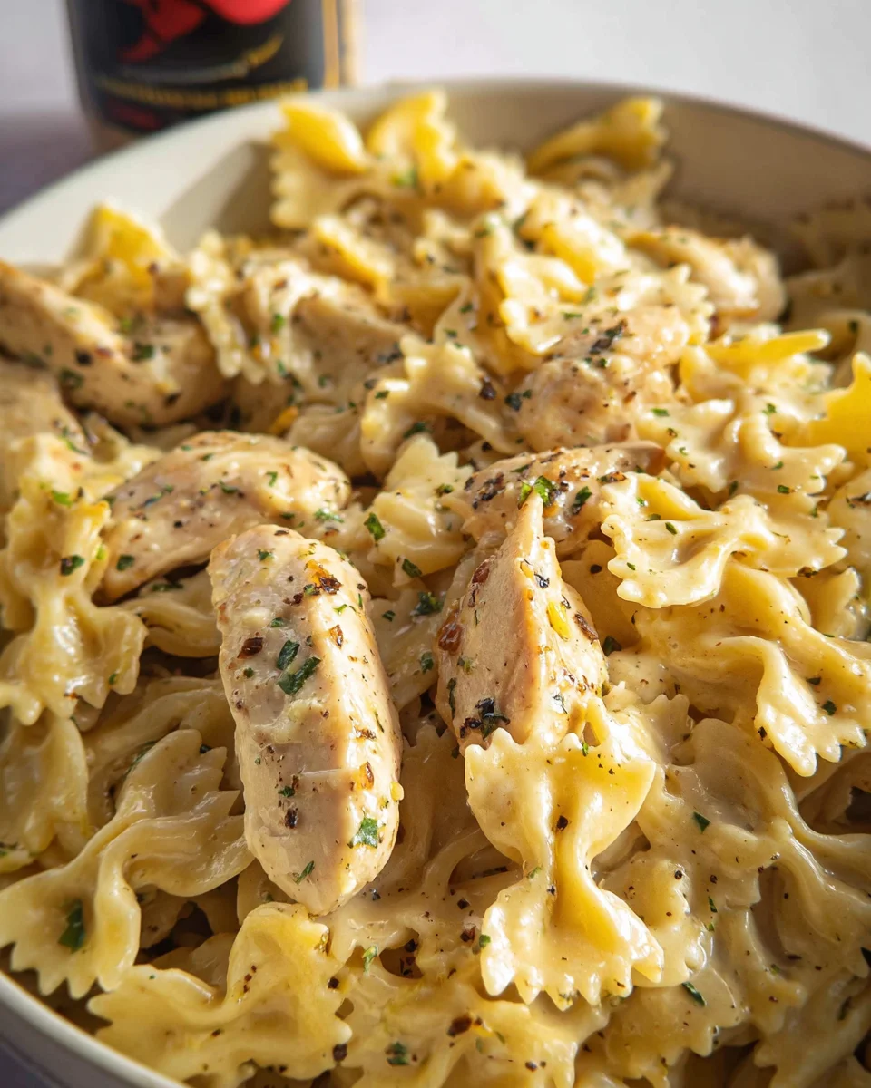 Chicken Garlic Parmesan Pasta 33 Chicken