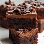 Chocolate Mousse Brownies Recipe
