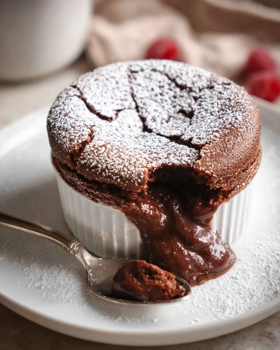 Chocolate Soufflé {low-fat} 22 Chocolate