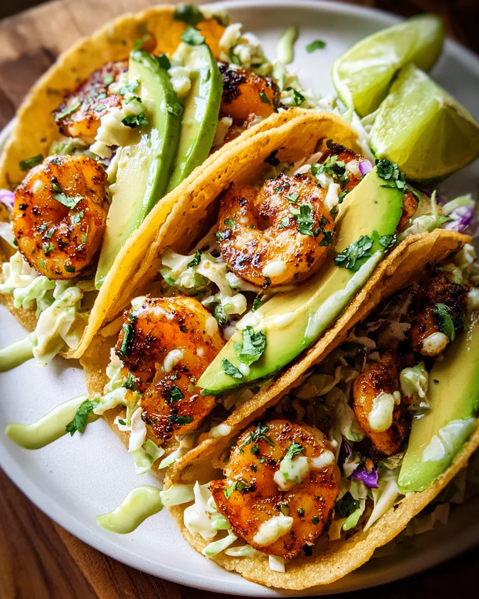 Cilantro Lime Shrimp Tacos with Creamy Slaw 17 Cilantro