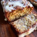 Cinnamon Roll Banana Bread