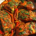 Classic Spicy Moroccan Fish in Rich Sauce