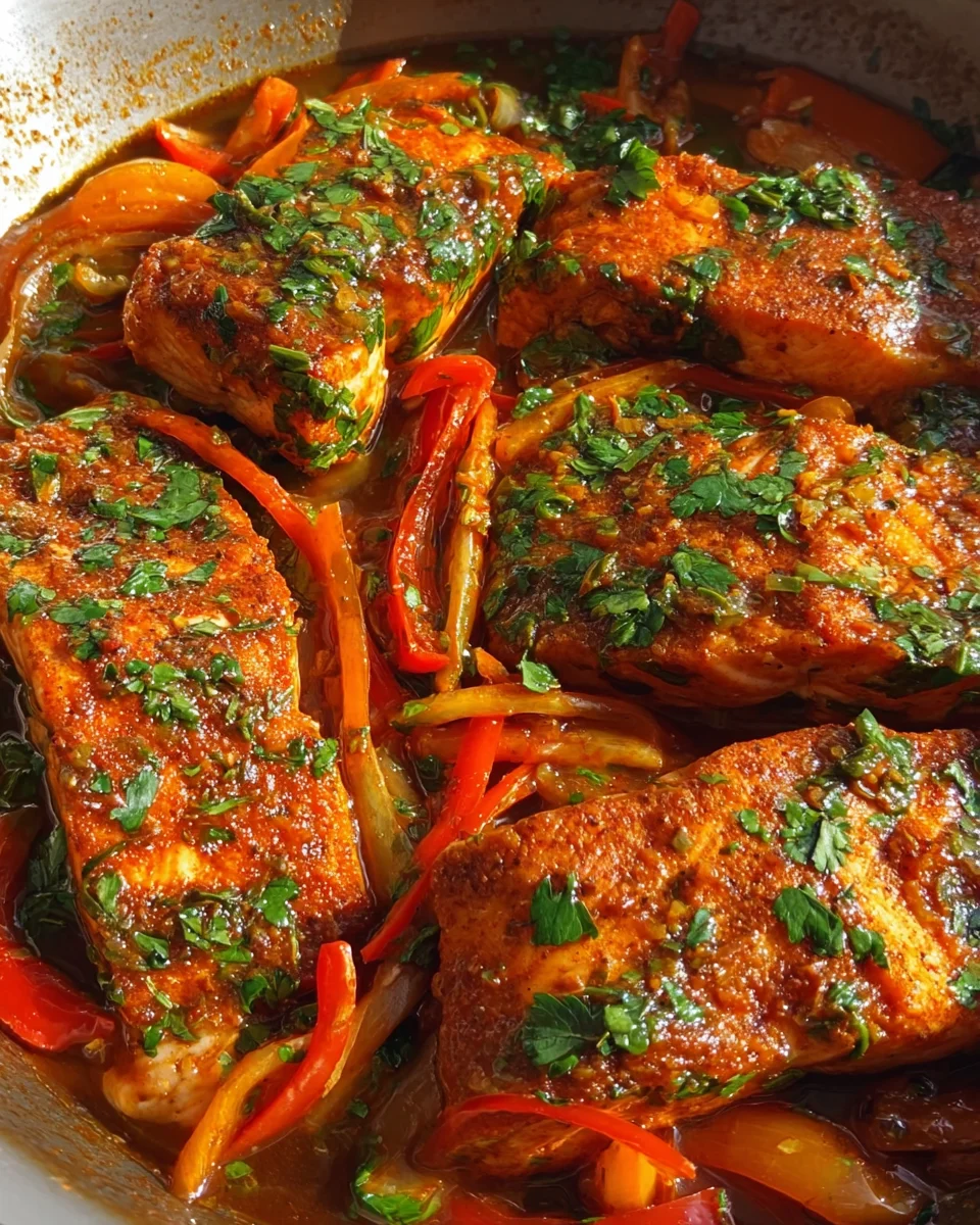 Classic Spicy Moroccan Fish in Rich Sauce 24 Classic Spicy Moroccan Fish in Rich Sauce