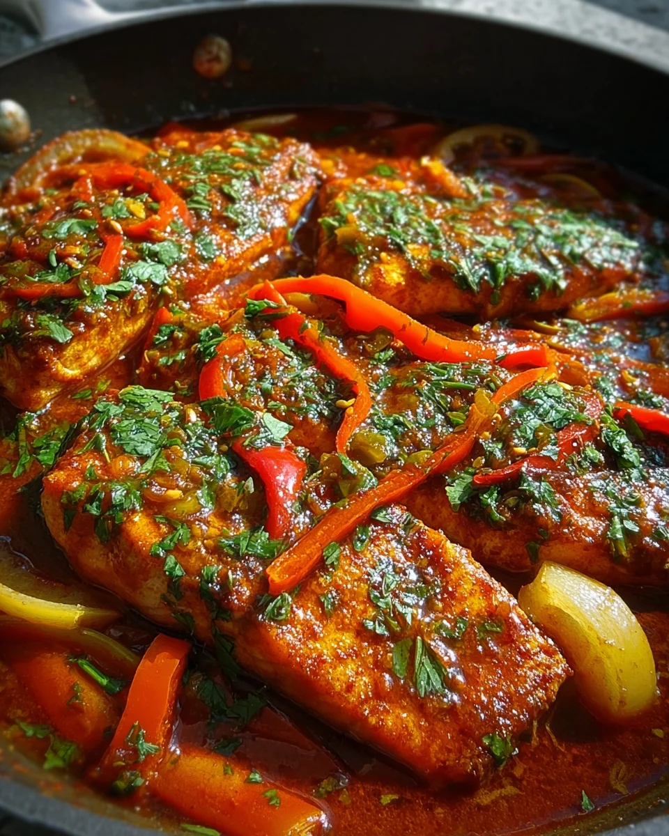 Classic Spicy Moroccan Fish in Rich Sauce 24 Classic