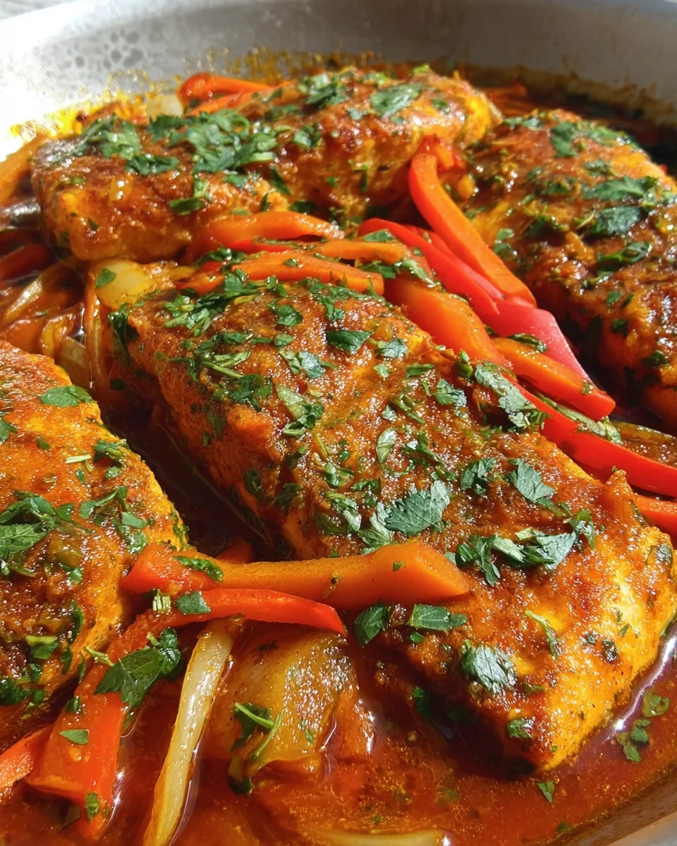 Classic Spicy Moroccan Fish in Rich Sauce 25 Classic