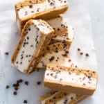 Cookie Dough Vegan Ice Cream Sandwiches (Easy + No-Bake!)
