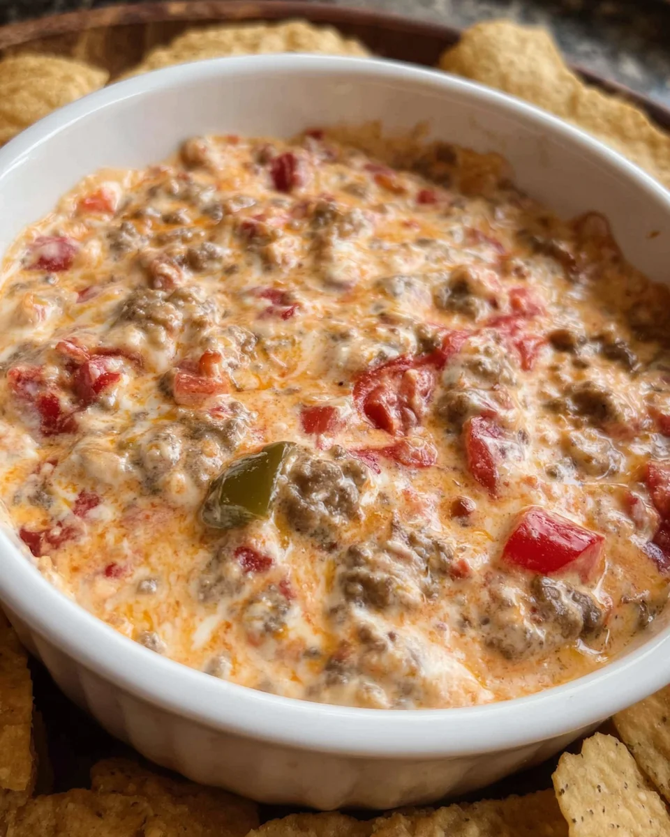 Cream Cheese Rotel Dip 13 Cream