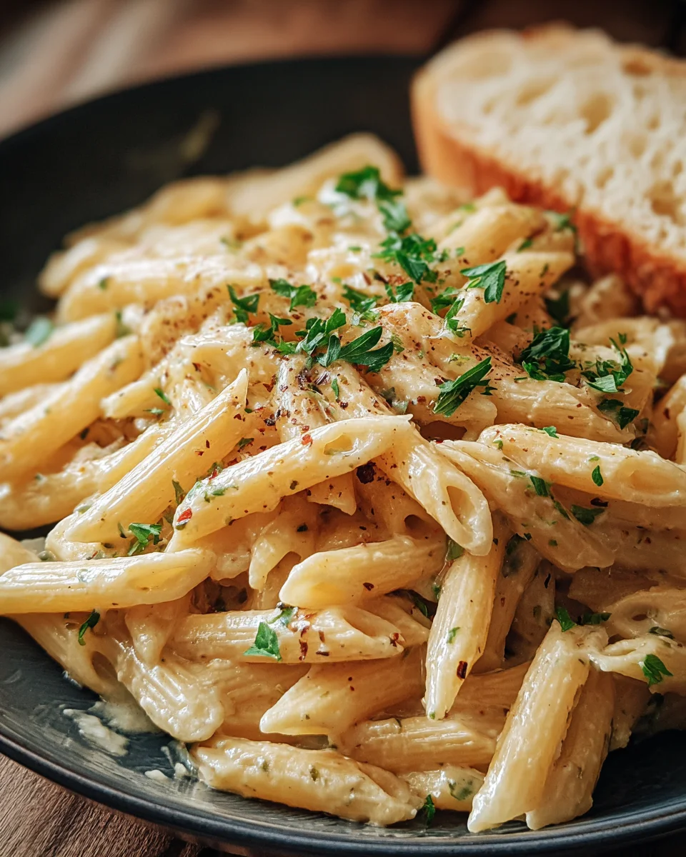 Creamy Garlic Penne Pasta 32 Creamy Garlic Penne Pasta