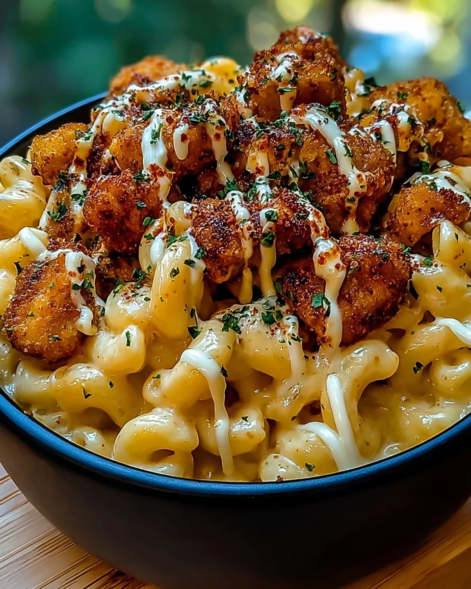 Creamy Honey Pepper Chicken Mac and Cheese Delight 31 Creamy