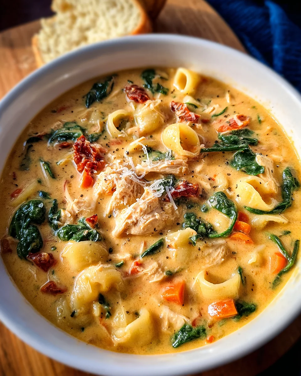 Creamy Tuscan Chicken Soup 28 Creamy Tuscan Chicken Soup