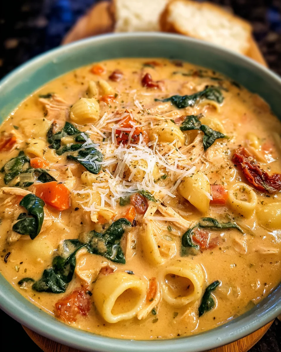 Creamy Tuscan Chicken Soup 28 Creamy