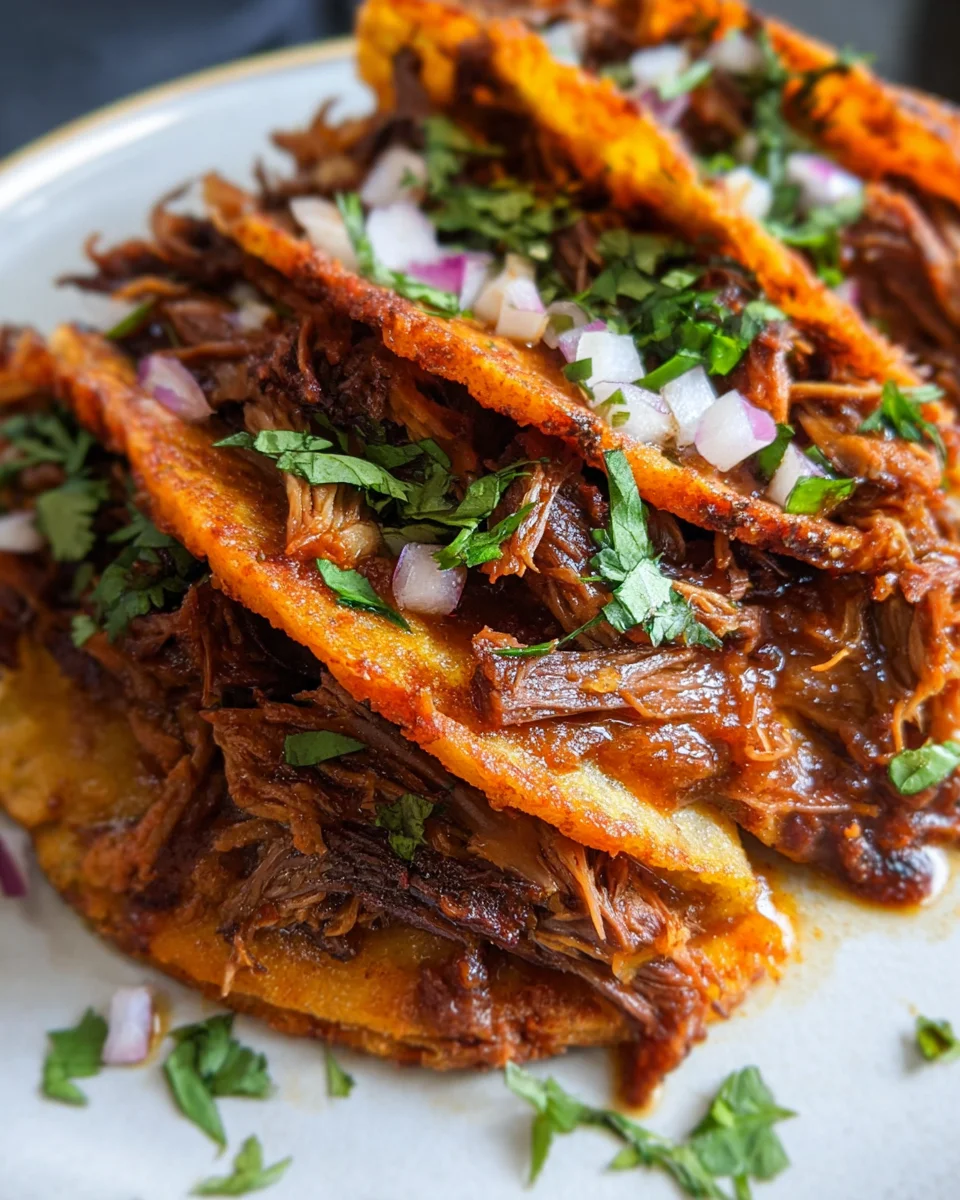 Crock Pot Birria Tacos