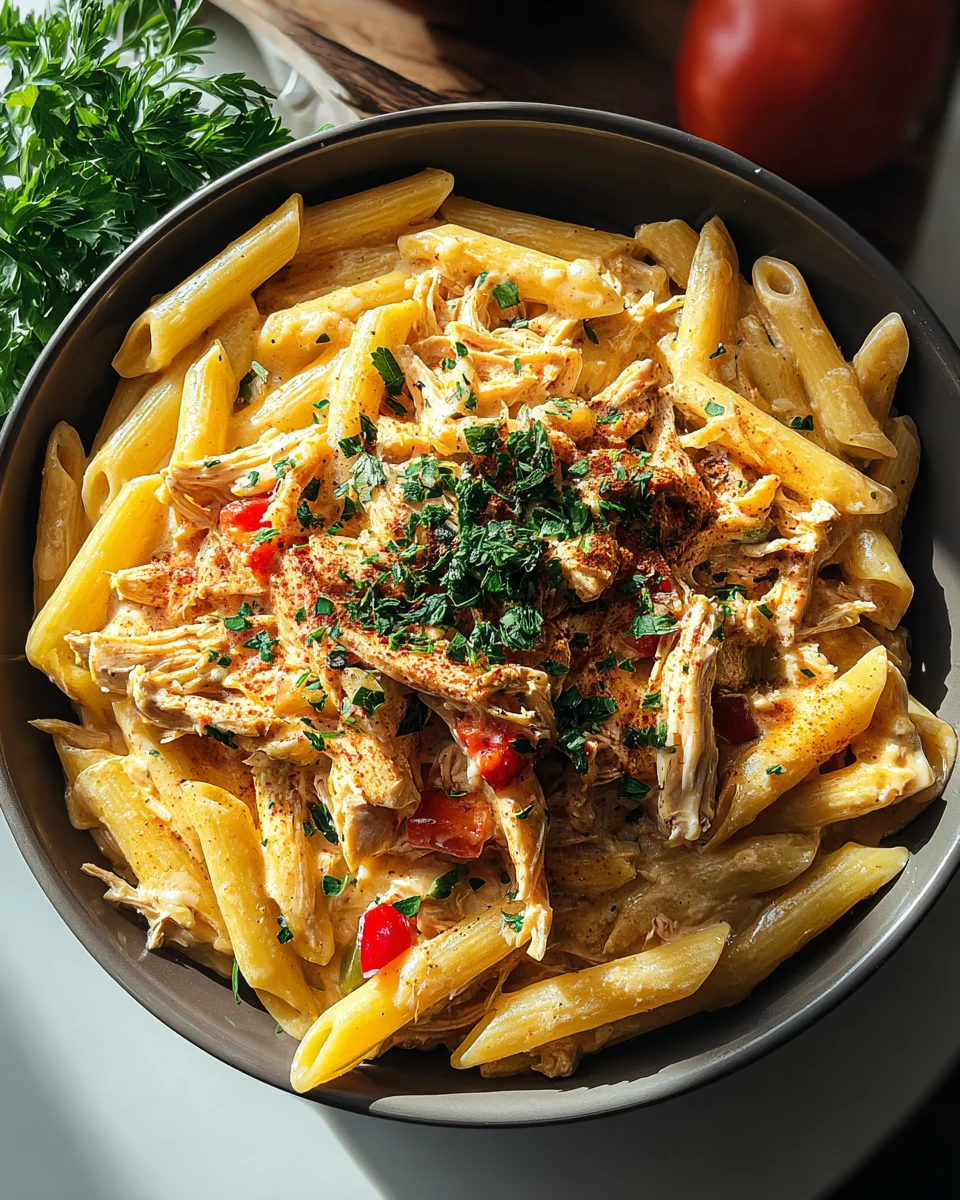 Crock Pot Creamy Cajun Chicken Pasta 24 Crock