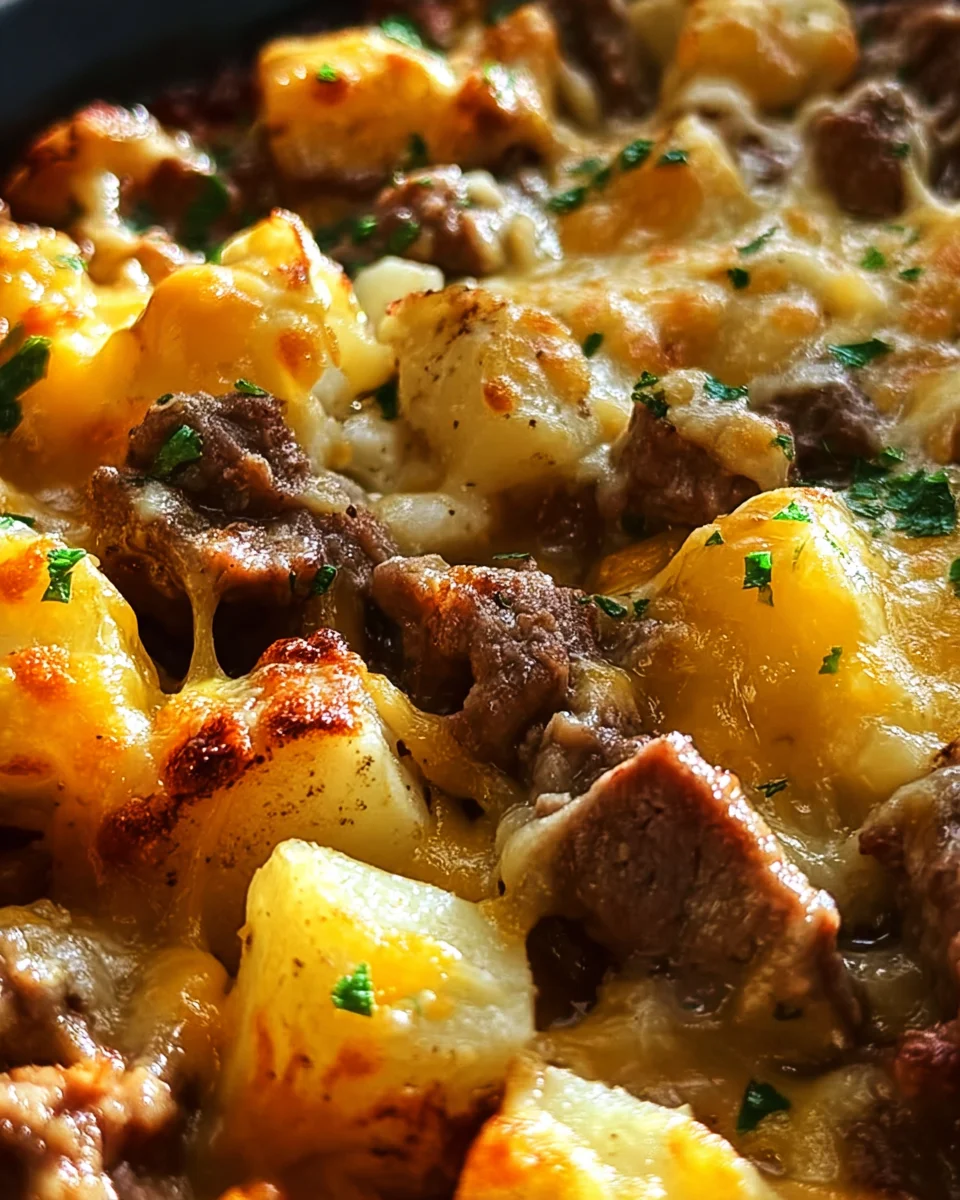 Crockpot Loaded Steak and Potato Bake Recipe 20 Crockpot