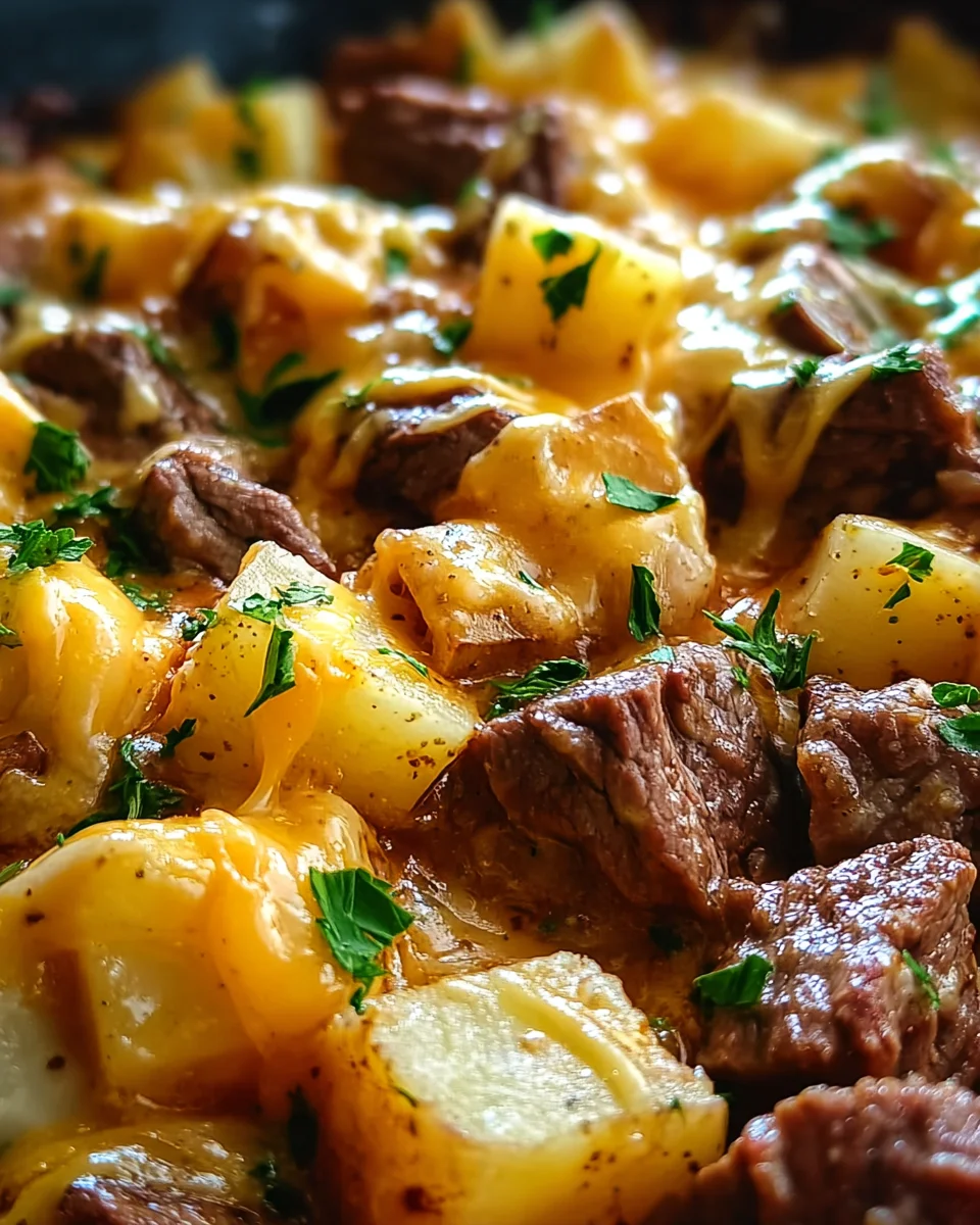 Crockpot Loaded Steak and Potato Bake Recipe 21 Crockpot