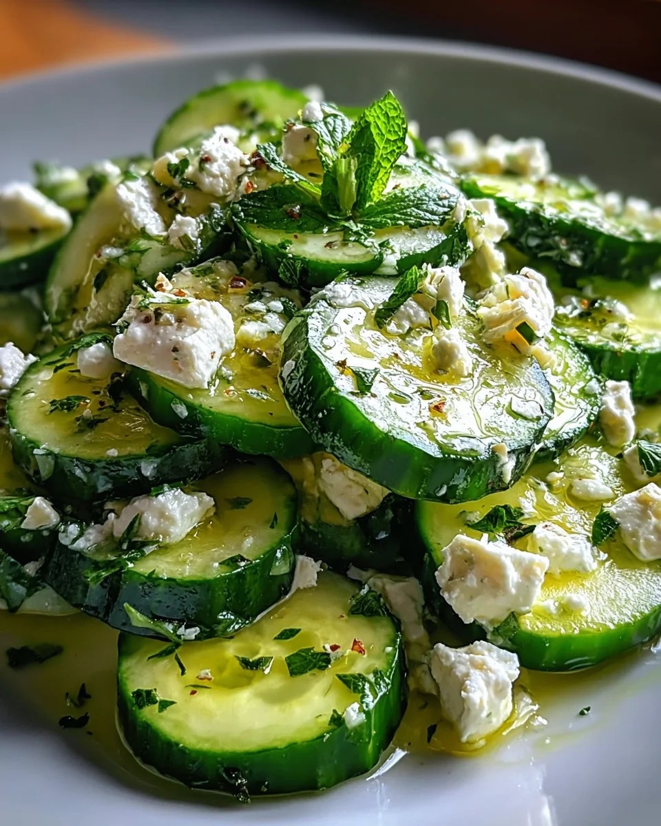 Cucumber Feta Salad