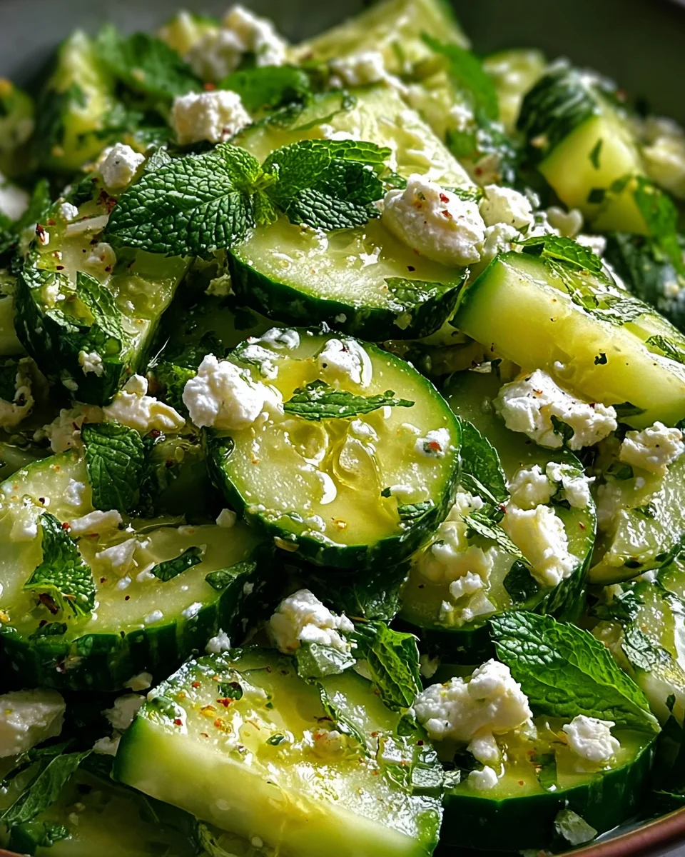 Cucumber Feta Salad 17 Cucumber
