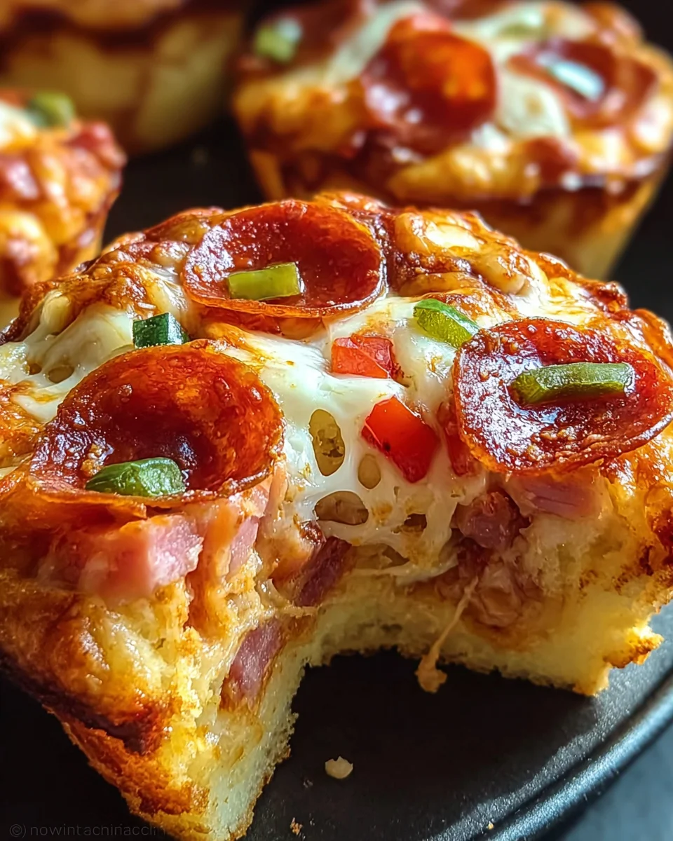 Deep Dish Pizza Cupcakes 19 Deep