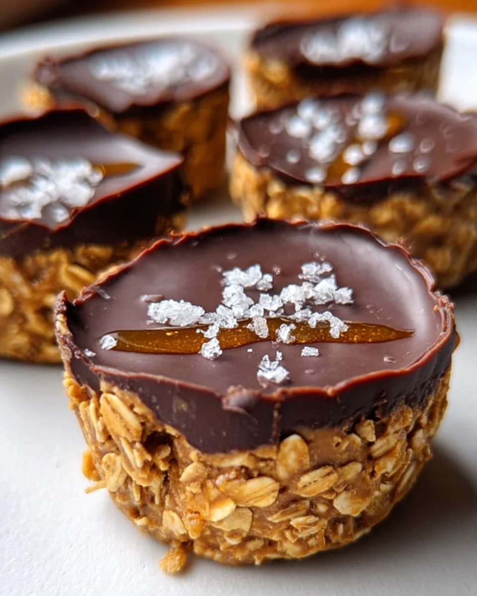 Easy No Bake Peanut Butter Oat Cups 16 Easy