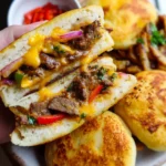 Fluffy Pan Bread With Beef