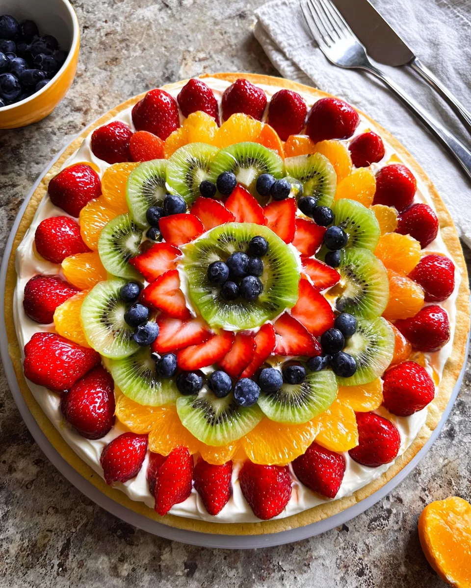 Fruit Pizza Recipe 20 Fruit