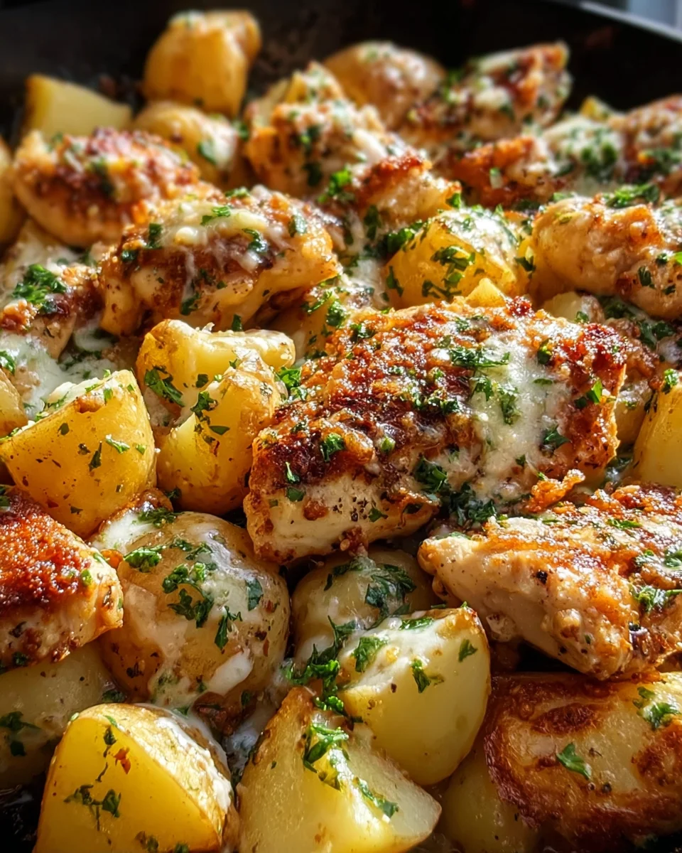 Garlic Parmesan Chicken and Potatoes (One-Pan Dinner) 21 Garlic