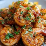 Hawaiian Garlic Shrimp