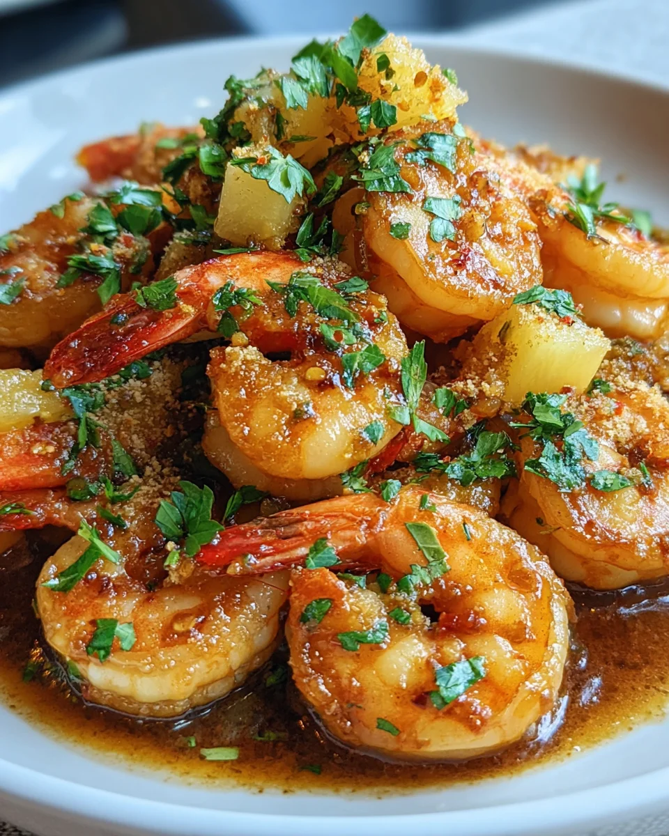 Hawaiian Garlic Shrimp 18 Hawaiian