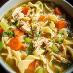 Homemade Chicken Noodle Soup