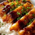 Japanese Katsu Bowls with Tonkatsu Sauce